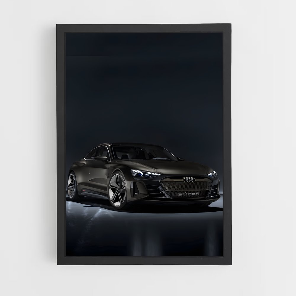 Poster L'ombre de l'E-tron – affiche Audi (vue 2)